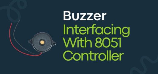 Buzzer interfacing with 8051 microcontroller (AT89C51)