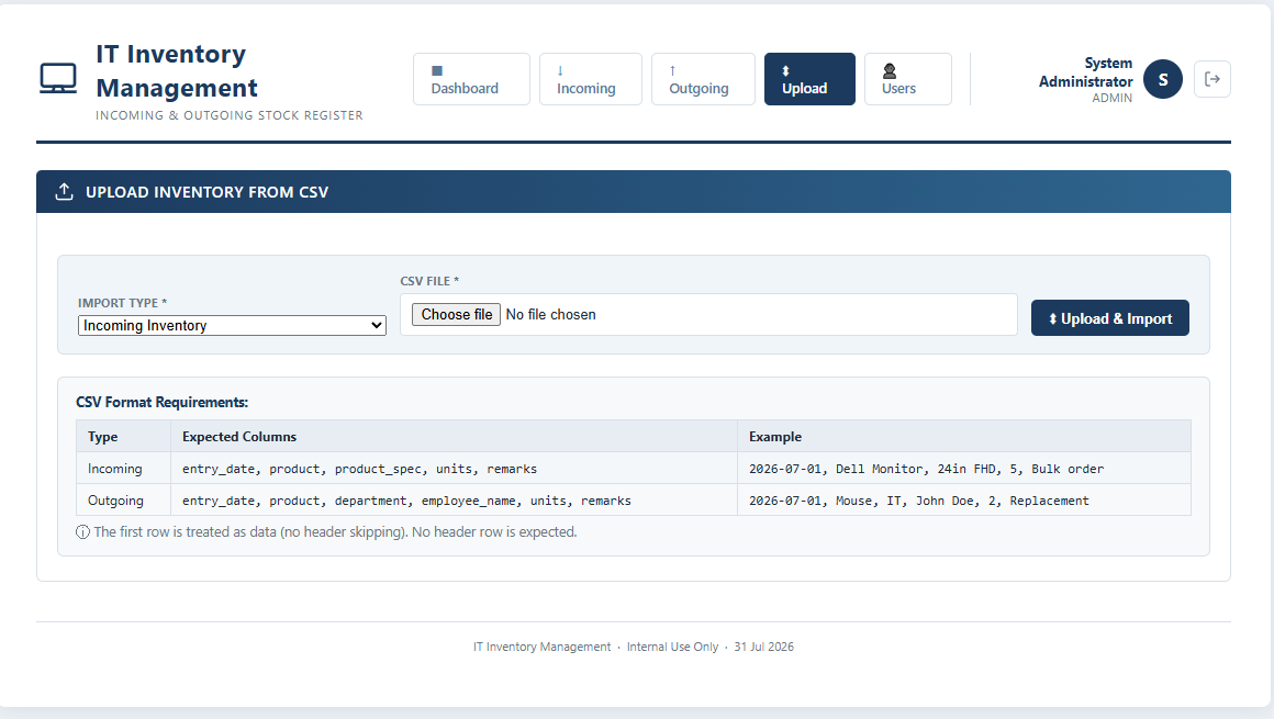 IT Inventory Management System in PHP and MySQL with Source Code IT Inventory Management System in PHP and MySQL with Source Code - Image 5