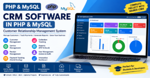 CRM Software in PHP and MySQL