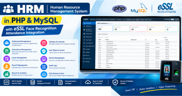 HRM Software php mysql